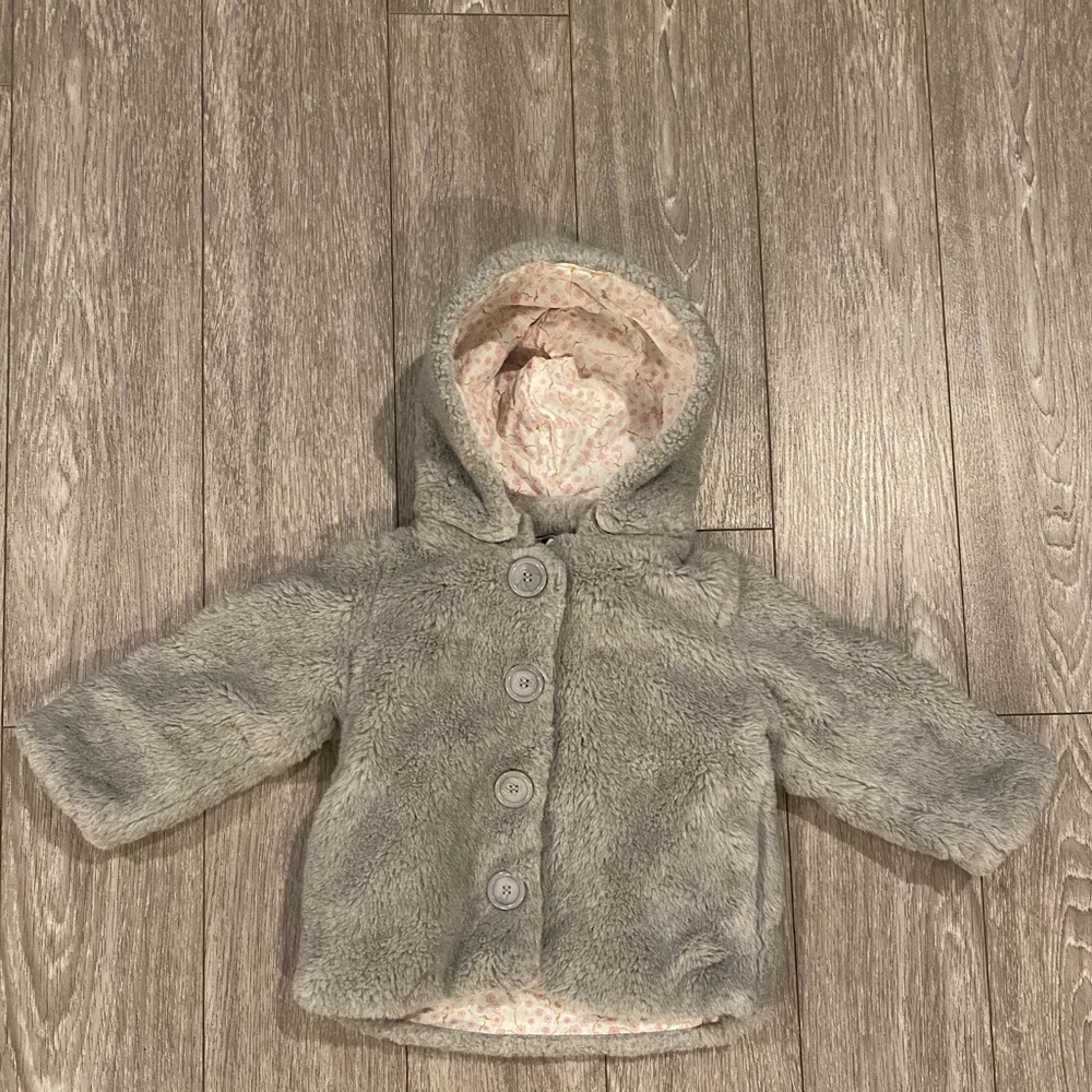 H&M teddy coat